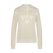 Jane Lushka Nadig Pullover | Ecru Beige, Dam