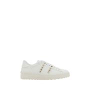 Valentino Garavani Rockstud Untitled Slip-On Sneakers White, Dam