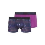 Puma Lila/Marinblå Herr Trunk Boxers Multicolor, Herr