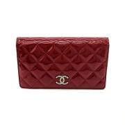 Chanel Vintage Pre-owned Laeder plnbcker Red, Dam