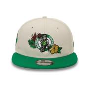 New Era Beige Celtics NBA Blommig Keps Beige, Herr