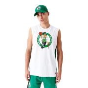 New Era Celtics Färgblock Ärmlös T-shirt White, Herr