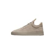 Filling Pieces Låg Topp Mocka Tonad Jord Brown, Unisex