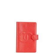 Chanel Vintage Pre-owned Laeder hem-och-kontorstillbehr Red, Dam