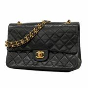 Chanel Vintage Pre-owned Laeder chanel-vskor Black, Dam