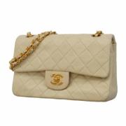 Chanel Vintage Pre-owned Tyg chanel-vskor Yellow, Dam