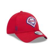 New Era Röd Phillies Mlb24 Club Keps Red, Herr