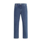 Dolce & Gabbana Straight Cut Five-Pocket Jeans Blue, Herr