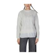 Jacqueline de Yong Dam sweatshirt i återvunnen polyester höst/vinter W...