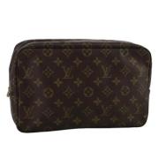 Louis Vuitton Vintage Pre-owned Canvas louis-vuitton-vskor Brown, Dam