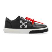 Off White Sneakers Nya Låg Vulkaniserad Black, Herr