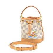 Louis Vuitton Vintage Pre-owned Canvas louis-vuitton-vskor Beige, Dam