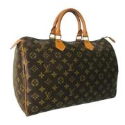 Louis Vuitton Vintage Pre-owned Canvas louis-vuitton-vskor Brown, Dam