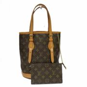 Louis Vuitton Vintage Pre-owned Canvas louis-vuitton-vskor Brown, Dam