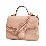 Gucci Vintage Pre-owned Laeder axelremsvskor Pink, Dam