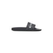 Givenchy Slip-On Monogram Gummiskor Black, Herr