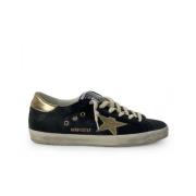 Golden Goose Stiliga Guld Sneakers Black, Dam