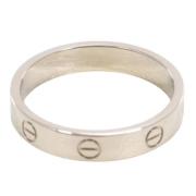 Cartier Vintage Pre-owned Vitt guld ringar Gray, Dam