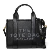 Marc Jacobs Svart Läder Mini Toteväska Black, Dam