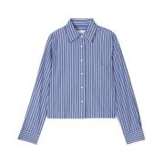 Closed Navy Blue Button-Up Shirt Blue, Dam