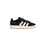 Adidas Retro Läder Sneakers Kvinnor Höst/Vinter Black, Dam