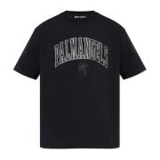 Palm Angels T-shirt med tryckt logotyp Black, Herr