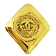 Chanel Vintage Pre-owned Tyg chanel-smycken Yellow, Dam