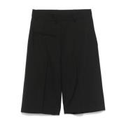 MM6 Maison Margiela Svarta Bermuda Shorts Black, Dam