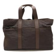 Hermès Vintage Pre-owned Canvas resvskor Brown, Dam