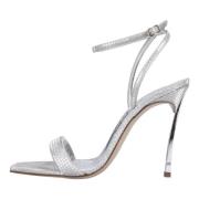 Casadei Sandaler Silver Gray, Dam