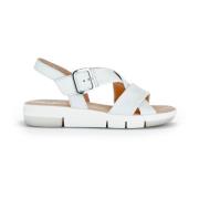 Gabor Vit lädersportsandal White, Dam