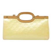 Louis Vuitton Vintage Pre-owned Laeder handvskor Beige, Dam