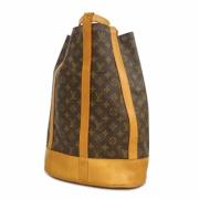 Louis Vuitton Vintage Pre-owned Tyg louis-vuitton-vskor Brown, Dam