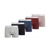 Calvin Klein 5-Pack Stretch Bomullsboxers - Multicolor Multicolor, Her...