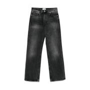 Haikure Svart Klassiska Fem-Fickor Jeans Black, Dam