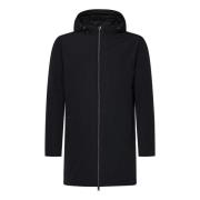 Herno Svart Huva Parkas Jacka Black, Herr