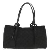 Gucci Vintage Pre-owned Canvas gucci-vskor Black, Dam