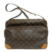 Louis Vuitton Vintage Pre-owned Canvas louis-vuitton-vskor Brown, Dam