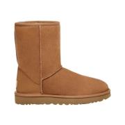 UGG Klassiska korta herrstövlar Brown, Dam