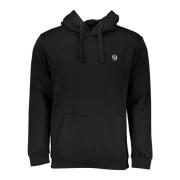 Sergio Tacchini Sweatshirt utan dragkedja herr svart Black, Herr