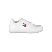 Tommy Hilfiger Vit Läder Herr Sneaker Stilren White, Herr