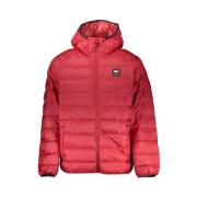 Tommy Hilfiger Stilfull huva jacka i återvunnen polyester Red, Herr