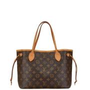 Louis Vuitton Vintage Pre-owned Canvas axelremsvskor Brown, Dam