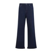 Gucci Certified Rose Baggy Denim Jeans Blue, Herr