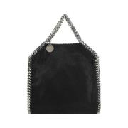 Stella McCartney Fluffig Kedjehandväska Black, Dam