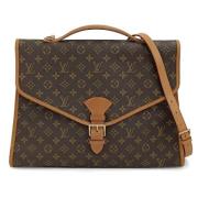 Louis Vuitton Vintage Pre-owned Canvas louis-vuitton-vskor Brown, Dam