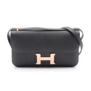 Hermès Vintage Pre-owned Laeder axelremsvskor Black, Dam