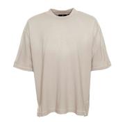 Represent Stilren Stepped Hem T-shirt Beige, Herr