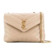 Saint Laurent Beige Väskor Kollektion Beige, Dam