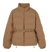 Gucci Stiliga Jackor för Män och Kvinnor Beige, Dam